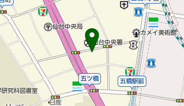ピアス株式会社の地図画像
