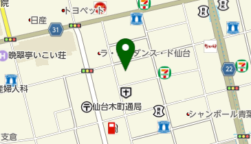 持田ヘルスケア株式会社仙台支店の地図画像