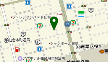 株式会社大阪防水建設社仙台営業所の地図画像