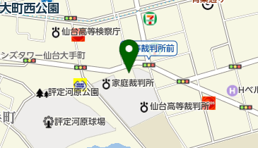 アルインコ株式会社仙台支店建材事業部の地図画像