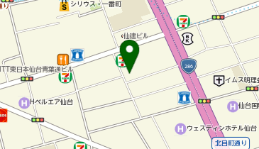小野寺質店の地図画像