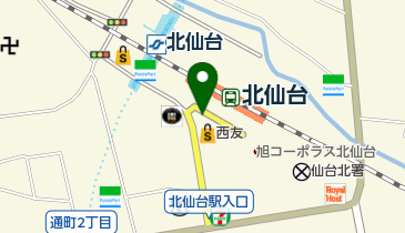 株式会社河北・朝日・読売新聞専門広告代理店宮城広告センターの地図画像