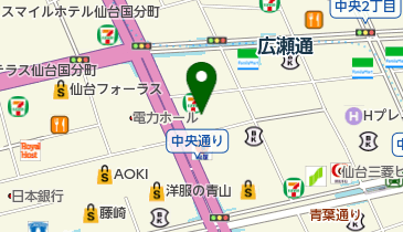 株式会社ビデオリサーチ東北支社の地図画像