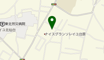 仙台市 台原児童館の地図画像