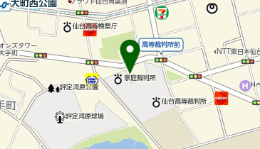 赤間本店の地図画像