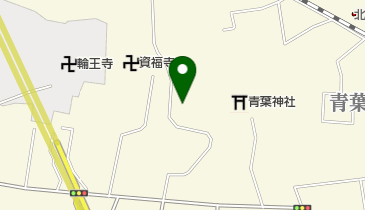 覚範寺の地図画像