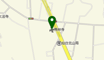秀林寺の地図画像