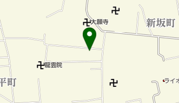 正円寺の地図画像