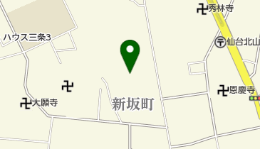 昌繁寺の地図画像