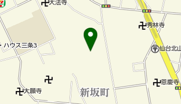 充国寺の地図画像