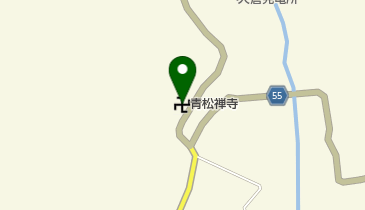 青松寺の地図画像