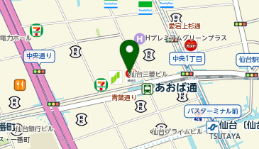 三菱UFJモルガン・スタンレー証券株式会社仙台支店の地図画像