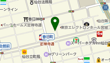株式会社アイネット仙台支店の地図画像