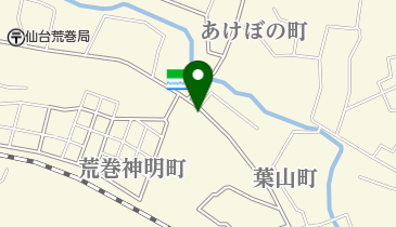 三浦精肉店の地図画像