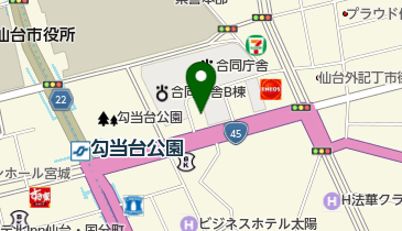ケンコーマヨネーズ株式会社仙台支店の地図画像