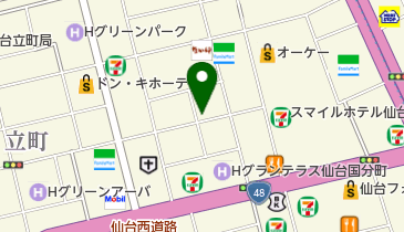 有限会社八百惣商店の地図画像