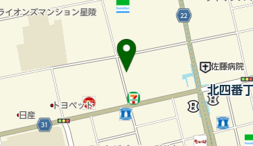 島津ふとん店の地図画像