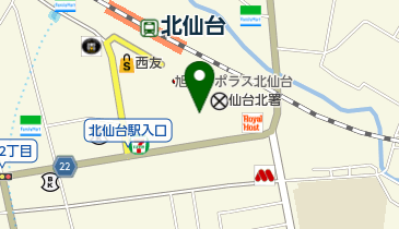 日本ステップ工業株式会社仙台営業所の地図画像