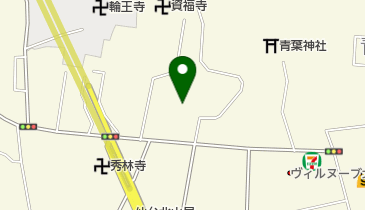 庄子生花店の地図画像