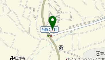 さいとう接骨院台原院の地図画像