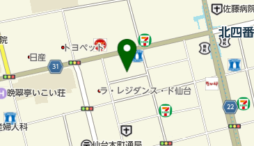 株式会社金原設計の地図画像