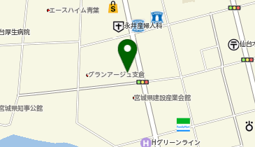 三浦染物店の地図画像