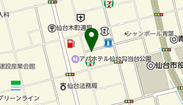 不二窯業株式会社仙台営業所の地図画像