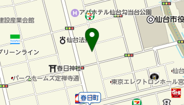 河北通信工業株式会社の地図画像