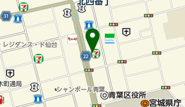 株式会社タカコム仙台出張所の地図画像