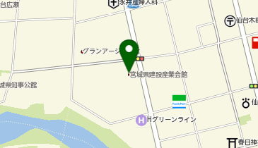 東日本建設業保証株式会社宮城支店の地図画像