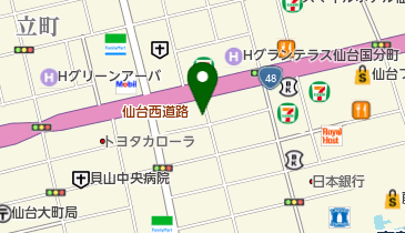 有限会社西村塗料店の地図画像