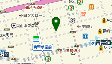 日焼けスタジオサンタフェの地図画像