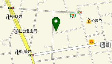 木町美容室の地図画像