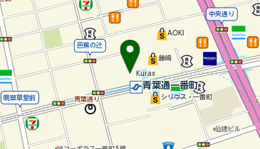 シーズの地図画像