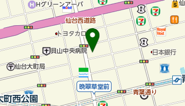 トップトップスの地図画像