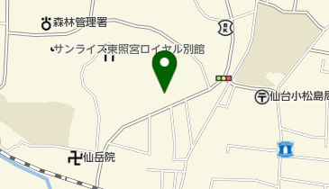 クラウドヘアー東照宮店の地図画像