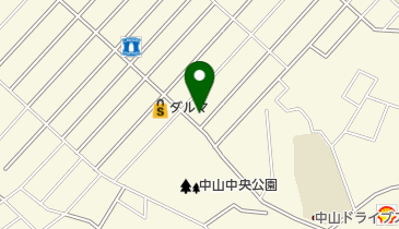 梅原表具店の地図画像