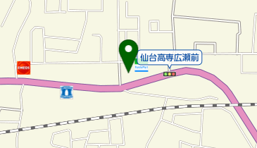 医療法人徳洲会上愛子クリニックの地図画像