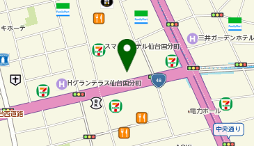 ディズニーストア仙台東映プラザ店の地図画像