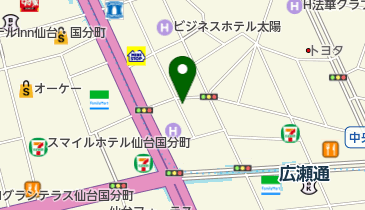 ブティックHanaの地図画像