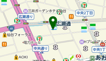 信越ファインテック株式会社東北営業所の地図画像