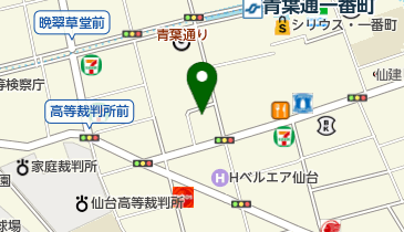 リスパック株式会社仙台支店の地図画像