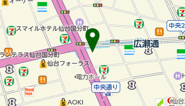 セコム損害保険株式会社仙台支店の地図画像