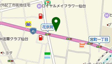 入交コーポレーション株式会社仙台支店の地図画像