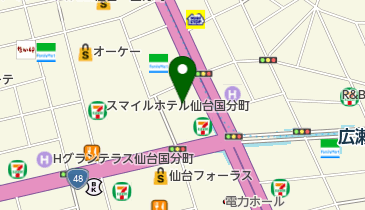 古河産業株式会社東北支店の地図画像