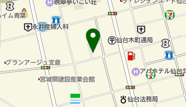 オールグリーンの地図画像