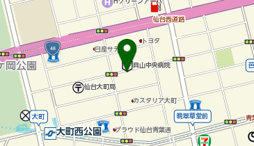 おおまち調剤薬局の地図画像