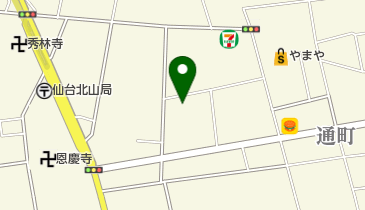 けやき調剤薬局の地図画像