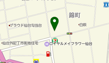 錦町薬局の地図画像