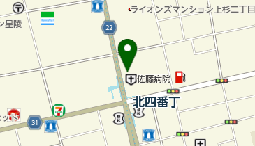 ひかり薬局 北四番丁の地図画像